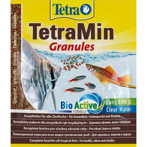 Tetra Min granules корм для рыб гранулы 15гр