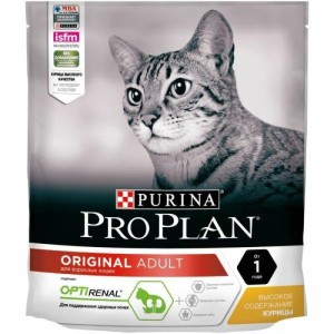 Pro Plan Original Adult корм для кошек с курицей 400 гр