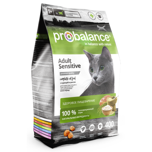 ProBalance для кошек с чувствительным пищеварением 400гр