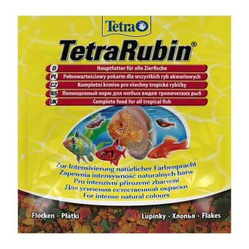 Tetra rubin корм для окраса хлопья 12гр