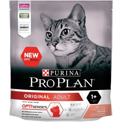 Pro Plan Original Adult корм для кошек с лососем 400гр