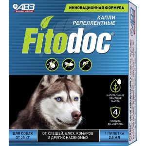FITODOC капли репеллентные для собак от 25 кг