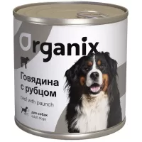 Organix консервы для собак Говядина/Рубец 750г